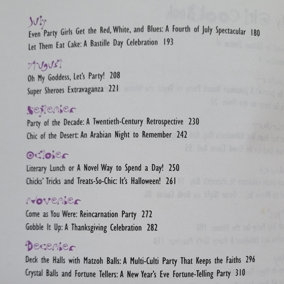 The Party Girl Cookbook * - Picture 5 of 5